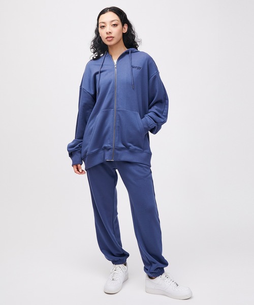 NERGY(ナージー)の「Coolmax Sweat Hoodie(パーカー・レディース・ミント/ネイビー・L/M)」の11枚目の写真