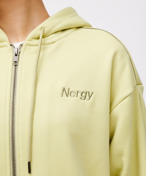 NERGY(ナージー)の「Coolmax Sweat Hoodie(パーカー・レディース・ミント/ネイビー・L/M)」の18枚目の写真