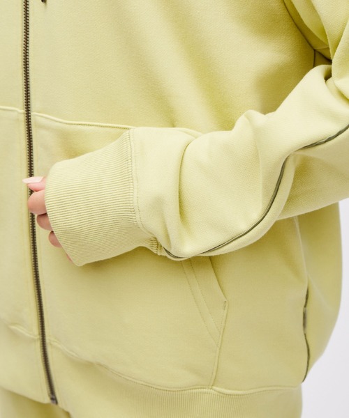 NERGY(ナージー)の「Coolmax Sweat Hoodie(パーカー・レディース・ミント/ネイビー・L/M)」の19枚目の写真