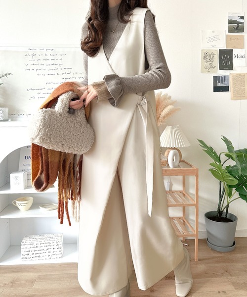 セール】オールシーズン大活躍♪楽チンなのにキチンと魅せ！2wayラップ