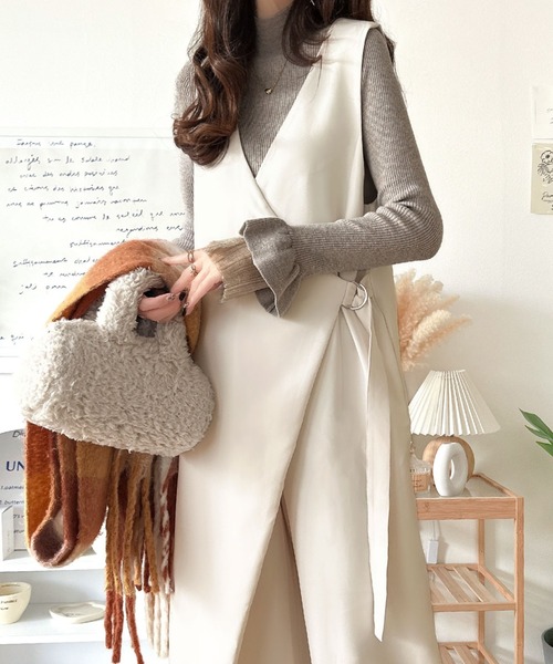 セール】オールシーズン大活躍♪楽チンなのにキチンと魅せ！2wayラップ