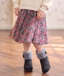any Fam（エニィファム）の「花柄 チュール フレア スカート（スカート・キッズ）」