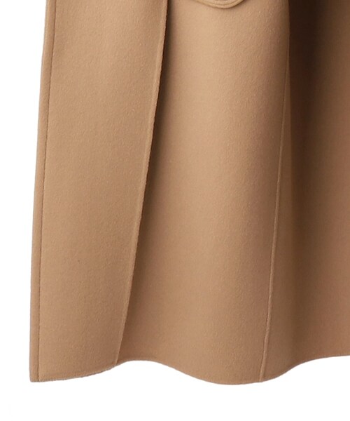 UNTITLED（アンタイトル）の「カシミヤリバーガウンコート（チェスターコート・レディース・ブラック/ブラウン系その他・01/02/03）」の15枚目の写真