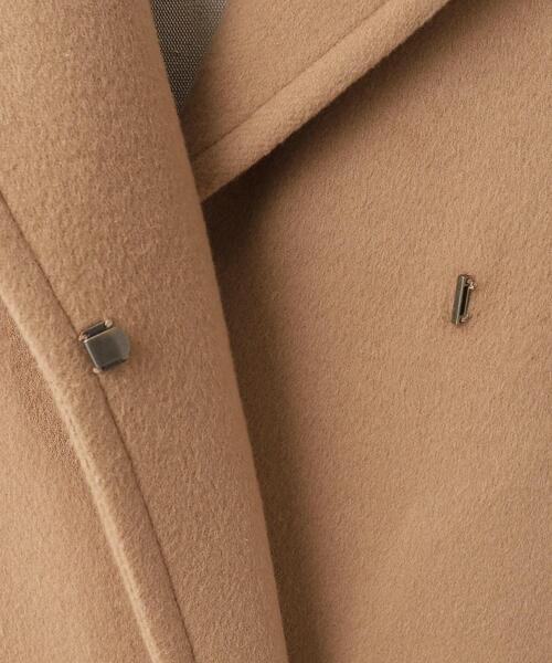 UNTITLED（アンタイトル）の「カシミヤリバーガウンコート（チェスターコート・レディース・ブラック/ブラウン系その他・01/02/03）」の16枚目の写真