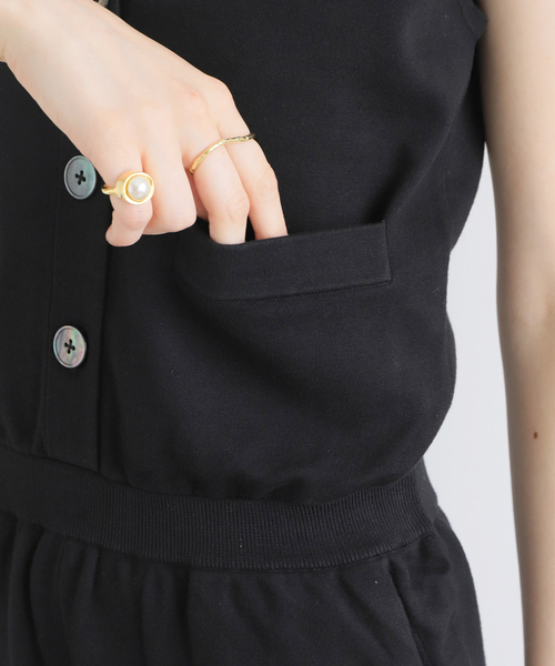 IENA（イエナ）の「ニットコンビネゾン（つなぎ/オールインワン）」 - WEAR