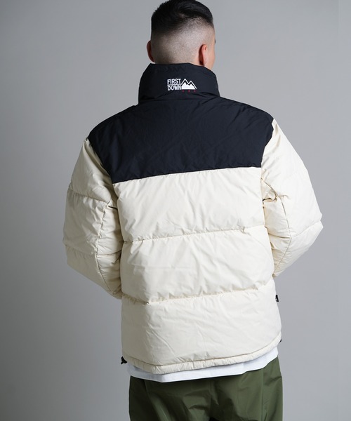 FIRST DOWN(ファーストダウン)の「FDU-BUBBLE DOWN JKT MICROFT(ダウンジャケット/コート・メンズ・ブラック/ホワイト/ネイビー/カモフラージュ・XL/M/L)」の16枚目の写真