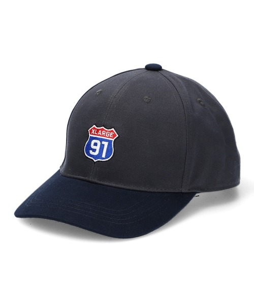 XLARGE（エクストララージ）の「XL 91 6PANEL CAP（キャップ・メンズ・ホワイト/グレー/ブラック・ONE SIZE）」の3枚目の写真