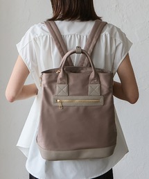 サイドジップナイロンリュック