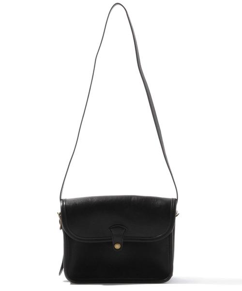 coen(コーエン)の「フェイクレザーショルダーバッグ15FW(ショルダーバッグ・レディース・ブラック/ブラウン/ダークグリーン・FREE)」の2枚目の写真