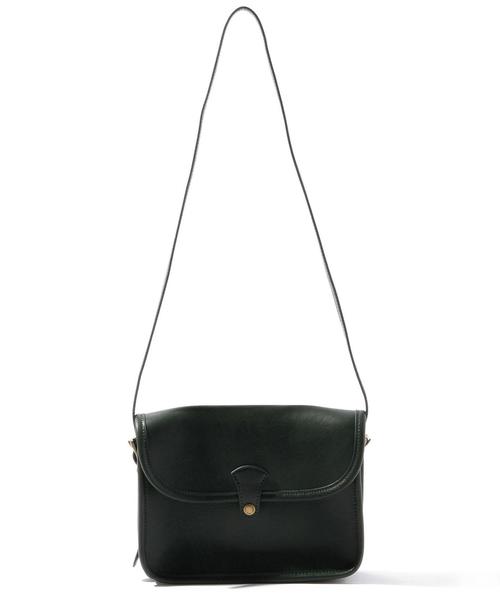 coen(コーエン)の「フェイクレザーショルダーバッグ15FW(ショルダーバッグ・レディース・ブラック/ブラウン/ダークグリーン・FREE)」の3枚目の写真