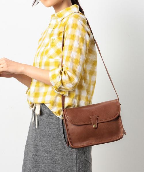 coen(コーエン)の「フェイクレザーショルダーバッグ15FW(ショルダーバッグ・レディース・ブラック/ブラウン/ダークグリーン・FREE)」の8枚目の写真