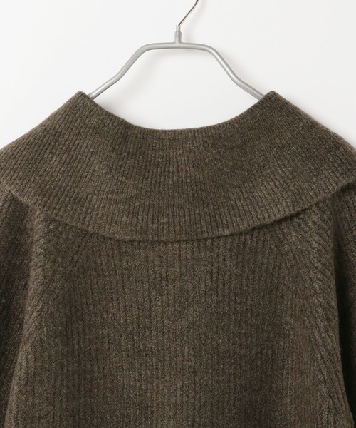 Heather(ヘザー)の「オフショルハーフZIPミニワンピース 979558(ワンピース・レディース・オフホワイト/グレー/ブラウン・FREE)」の9枚目の写真