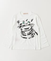 MARNI（マルニ）Kids & Junior 長袖ねこTシャツカットソー
