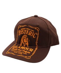 HYSTERIC GLAMOUR | WHISKY刺繍 ベースボールキャップ(キャップ)