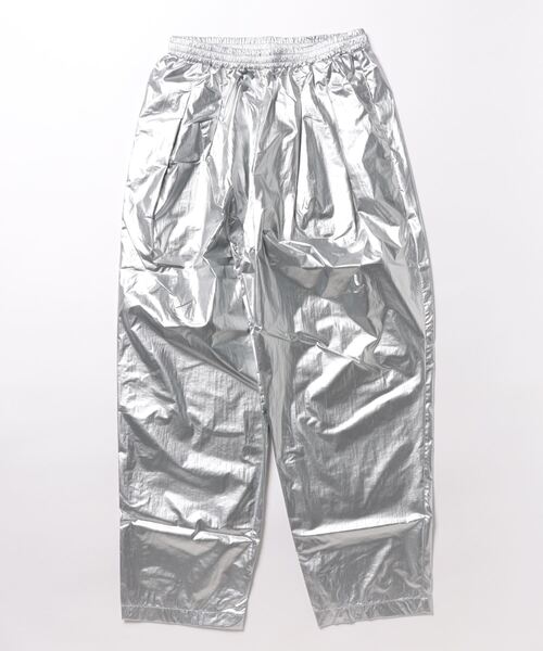 STYLEBLOCK（スタイルブロック）の「メタリックタフタリラックスパンツ（その他パンツ・レディース・ゴールド/ブラック/シルバー・M）」の5枚目の写真