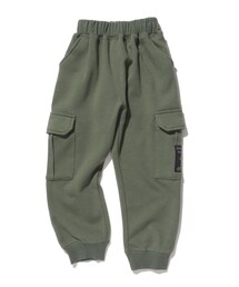 SHOO・LA・RUE | ◆【110-140cm】裏シャギー裾リブカーゴパンツ(その他パンツ)