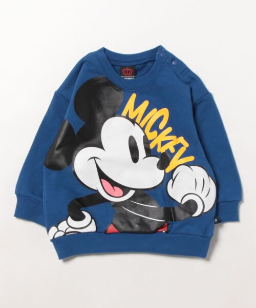 Disney(ディズニー)の「親子お揃い ディズニー BIGフェイストレーナー 9122K(スウェット・キッズ・ブラック×レッド/ホワイト×ブルー/その他9/その他26・80cm/130cm/120cm/140cm/110cm/100cm/150cm/90cm)」の17枚目の写真