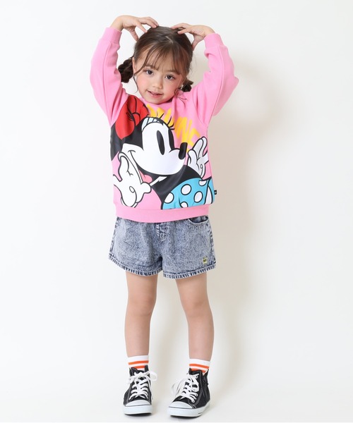 Disney(ディズニー)の「親子お揃い ディズニー BIGフェイストレーナー 9122K(スウェット・キッズ・ブラック×レッド/ホワイト×ブルー/その他9/その他26・80cm/130cm/120cm/140cm/110cm/100cm/150cm/90cm)」の18枚目の写真