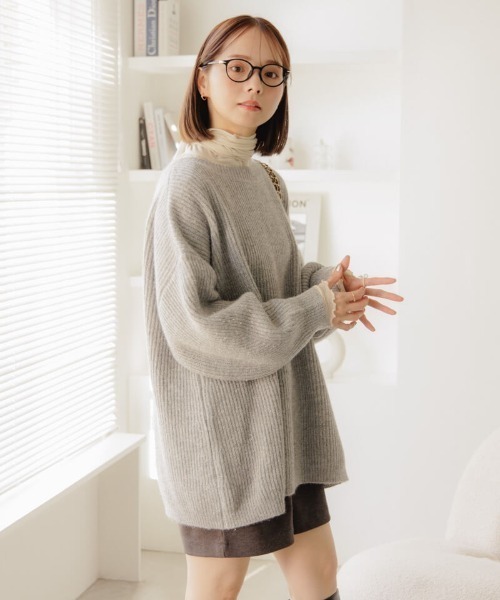 flower(フラワー)の「ウォーミーハーフパンツ(その他パンツ・レディース・グレー/ブラウン・FREE)」の15枚目の写真