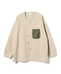 rdv o globe | rdv o globe / YANNIC CH.ノーカラーシャツ(シャツ/ブラウス)