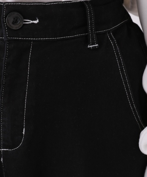 repipi armario（レピピ アルマリオ）の「ワイドストレッチカーゴパンツ（カーゴパンツ・キッズ・ブラック/ブラック系その他/グレー/ホワイト/ブルー・LARGE/MEDIUM/SMALL）」の19枚目の写真