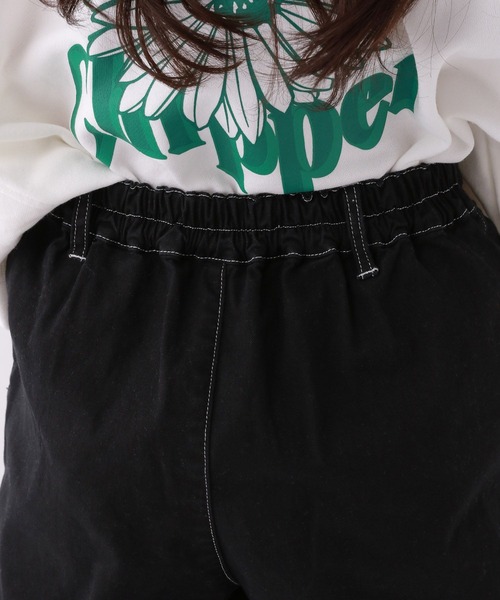 repipi armario（レピピ アルマリオ）の「ワイドストレッチカーゴパンツ（カーゴパンツ・キッズ・ブラック/ブラック系その他/グレー/ホワイト/ブルー・LARGE/MEDIUM/SMALL）」の18枚目の写真