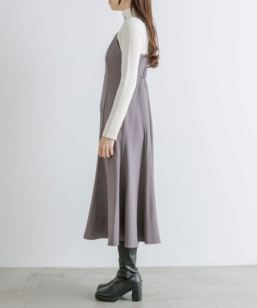 OLIVE des OLIVE(オリーブデオリーブ)の「【WEB限定】マルチウェイワンピース 1041180040(ドレス・レディース・チャコールグレー/ブラック・FREE)」の21枚目の写真