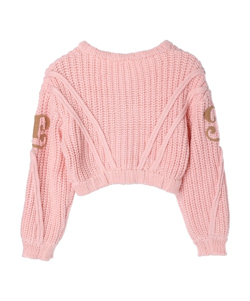 DURAS(デュラス)の「Logo Knit Setup(セットアップ・レディース・チャコールグレー/ピンク/ブルー・FREE)」の14枚目の写真