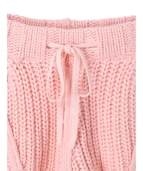DURAS(デュラス)の「Logo Knit Setup(セットアップ・レディース・チャコールグレー/ピンク/ブルー・FREE)」の20枚目の写真
