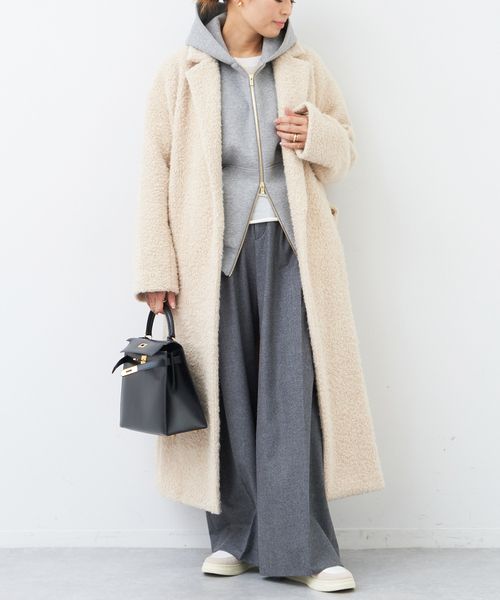 Deuxieme Classe Ricceriガウンコート タグあり Deuxieme Classe（ドゥーズィエムクラス）の「Ricceri ガウンコート