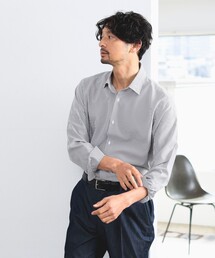 B:MING by BEAMS（ビーミングバイビームス）の「B:MING by BEAMS / SMART TECH(R) ストライプ レギュラーカラー シャツ（シャツ/ブラウス・メンズ）」