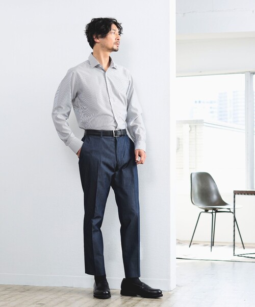 B:MING by BEAMS(ビーミングバイビームス)の「B:MING by BEAMS / SMART TECH(R) ストライプ レギュラーカラー シャツ(シャツ/ブラウス・メンズ・その他・X-LARGE/SMALL/LARGE/MEDIUM)」の3枚目の写真