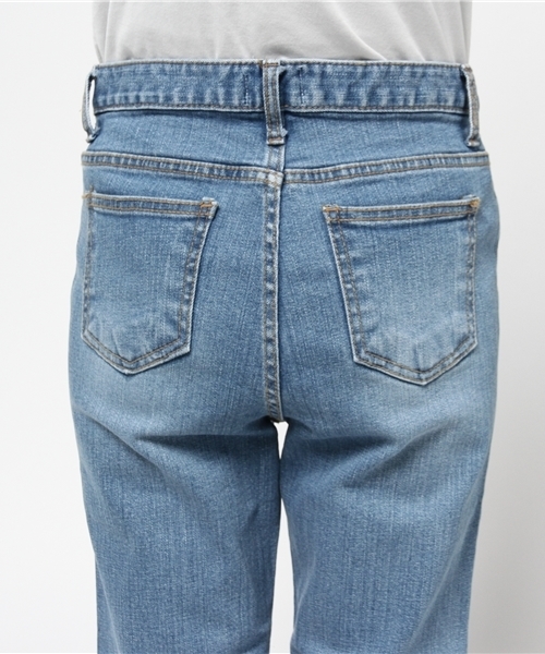 CIAOPANIC（チャオパニック）の「【Ciaopanic】　裾グラデーション加工ストレート（デニムパンツ・レディース・インディゴブルー・MEDIUM/SMALL）」の6枚目の写真