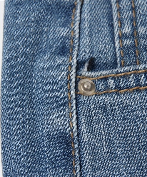 CIAOPANIC（チャオパニック）の「【Ciaopanic】　裾グラデーション加工ストレート（デニムパンツ・レディース・インディゴブルー・MEDIUM/SMALL）」の10枚目の写真