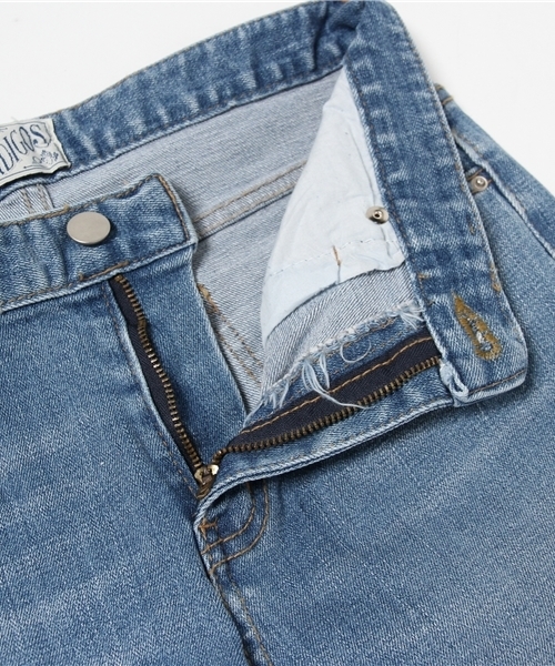 CIAOPANIC（チャオパニック）の「【Ciaopanic】　裾グラデーション加工ストレート（デニムパンツ・レディース・インディゴブルー・MEDIUM/SMALL）」の13枚目の写真