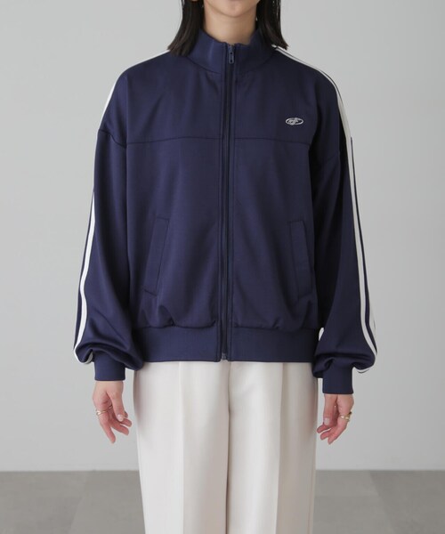 FREE'S MART（フリーズマート）の「◆サイドライントラックジャケット（ブルゾン・レディース・ホワイト/ネイビー・SMALL/MEDIUM）」の21枚目の写真