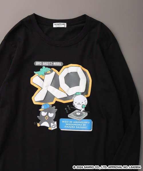 sanrio（サンリオ）の「Sanrio characters 長袖Tシャツ ハロー