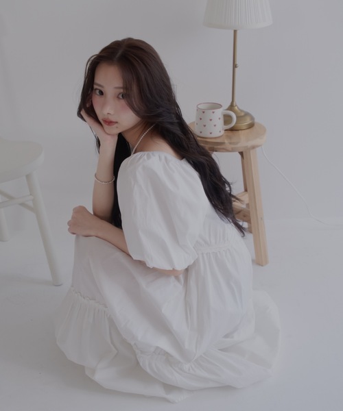 JUMELLE(ジュメロ)の「Heavenly OP(ワンピース・レディース・ホワイト/ブラック・SMALL/MEDIUM)」の12枚目の写真