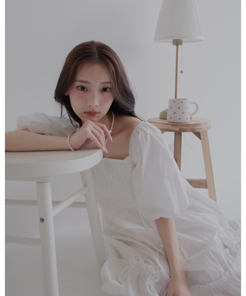 JUMELLE(ジュメロ)の「Heavenly OP(ワンピース・レディース・ホワイト/ブラック・SMALL/MEDIUM)」の14枚目の写真
