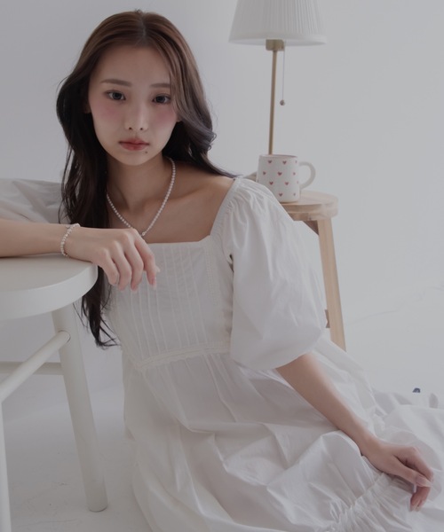 JUMELLE(ジュメロ)の「Heavenly OP(ワンピース・レディース・ホワイト/ブラック・SMALL/MEDIUM)」の15枚目の写真