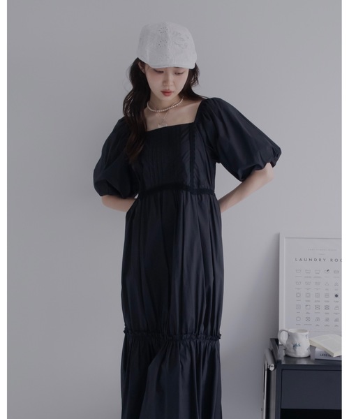 JUMELLE(ジュメロ)の「Heavenly OP(ワンピース・レディース・ホワイト/ブラック・SMALL/MEDIUM)」の16枚目の写真
