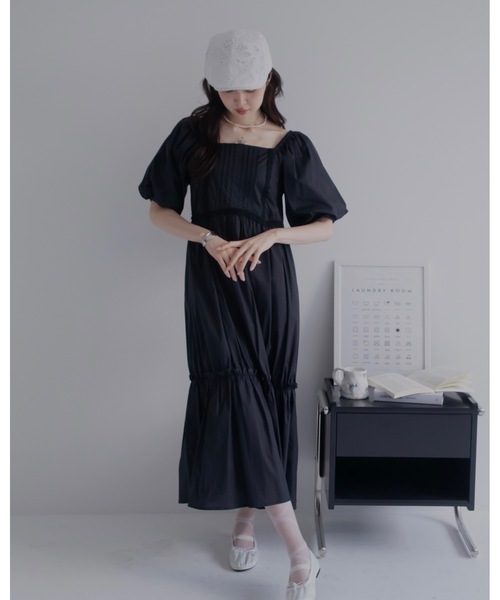 JUMELLE(ジュメロ)の「Heavenly OP(ワンピース・レディース・ホワイト/ブラック・SMALL/MEDIUM)」の17枚目の写真