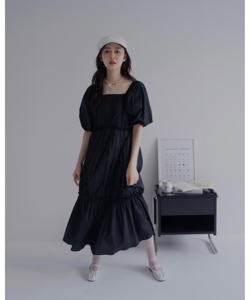 JUMELLE(ジュメロ)の「Heavenly OP(ワンピース・レディース・ホワイト/ブラック・SMALL/MEDIUM)」の20枚目の写真