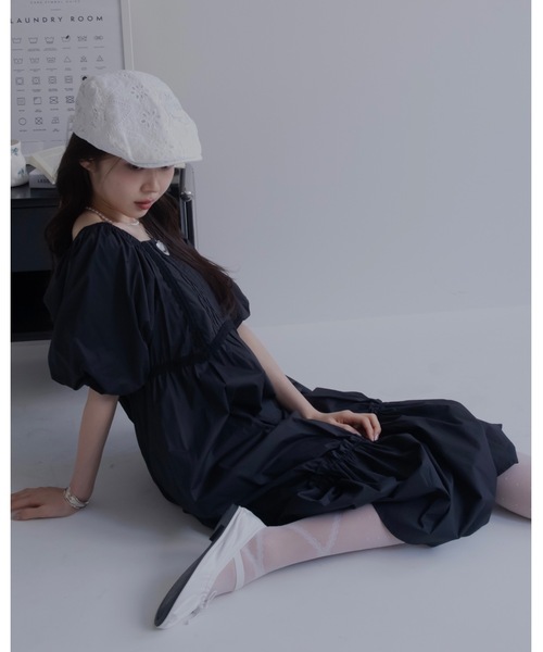 JUMELLE(ジュメロ)の「Heavenly OP(ワンピース・レディース・ホワイト/ブラック・SMALL/MEDIUM)」の22枚目の写真