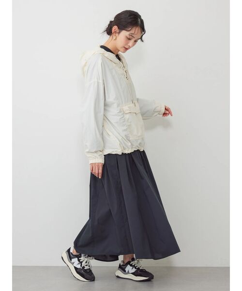 AMERICAN HOLIC(アメリカンホリック)の「ポケッタブル撥水加工アノラックパーカー(その他アウター・レディース・ネイビー/アイボリー/レッド・M/L)」の13枚目の写真