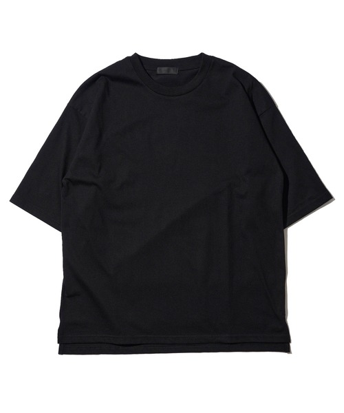 ADPOSION(アドポーション)の「【上下2点セット】冷感加工 半袖Tシャツ&ハーフパンツ ルームウェア(ルームウェア/パジャマ・メンズ・チャコールグレー/ブルーグレー/ブラック/ブラック×グレー・X-LARGE/LARGE/MEDIUM)」の6枚目の写真