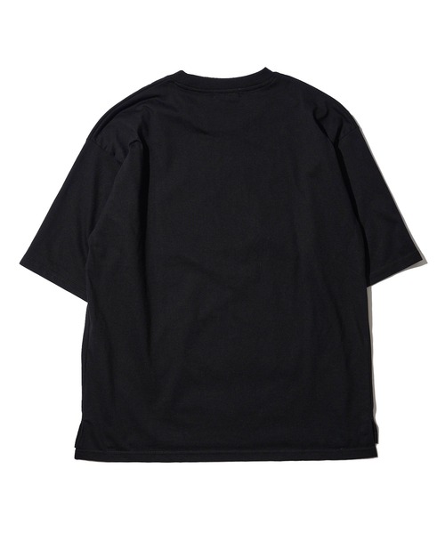 ADPOSION(アドポーション)の「【上下2点セット】冷感加工 半袖Tシャツ&ハーフパンツ ルームウェア(ルームウェア/パジャマ・メンズ・チャコールグレー/ブルーグレー/ブラック/ブラック×グレー・X-LARGE/LARGE/MEDIUM)」の9枚目の写真