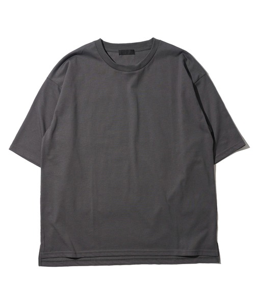 ADPOSION(アドポーション)の「【上下2点セット】冷感加工 半袖Tシャツ&ハーフパンツ ルームウェア(ルームウェア/パジャマ・メンズ・チャコールグレー/ブルーグレー/ブラック/ブラック×グレー・X-LARGE/LARGE/MEDIUM)」の13枚目の写真