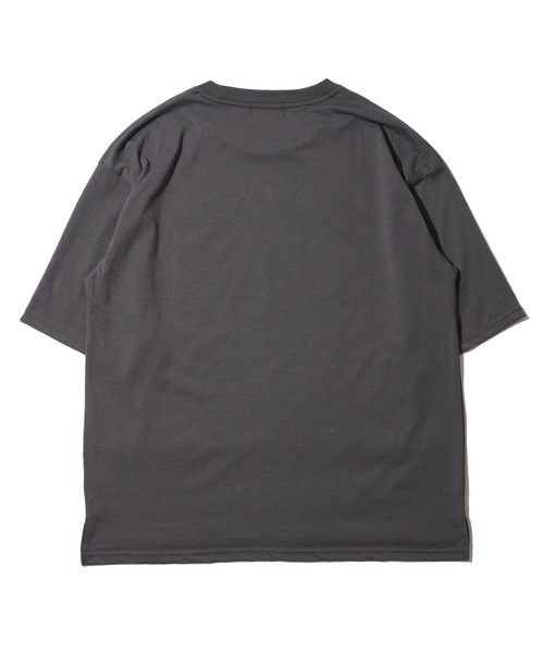 ADPOSION(アドポーション)の「【上下2点セット】冷感加工 半袖Tシャツ&ハーフパンツ ルームウェア(ルームウェア/パジャマ・メンズ・チャコールグレー/ブルーグレー/ブラック/ブラック×グレー・X-LARGE/LARGE/MEDIUM)」の14枚目の写真