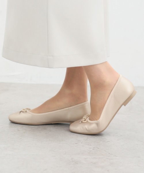 Honeys(ハニーズ)の「【はっ水】はっ水バレエシューズ(バレエシューズ・レディース・ゴールド/ブラック系その他/ブラック/ボルドー/シルバー/ダークブラウン・22.5/23.0/23.5/24.0/24.5/25.0)」の12枚目の写真